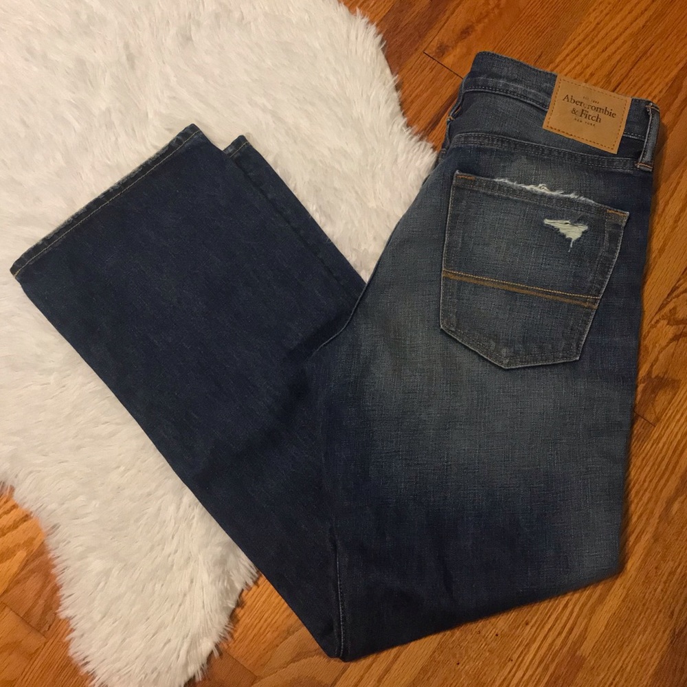 NWT A&F men’s bootcut jeans